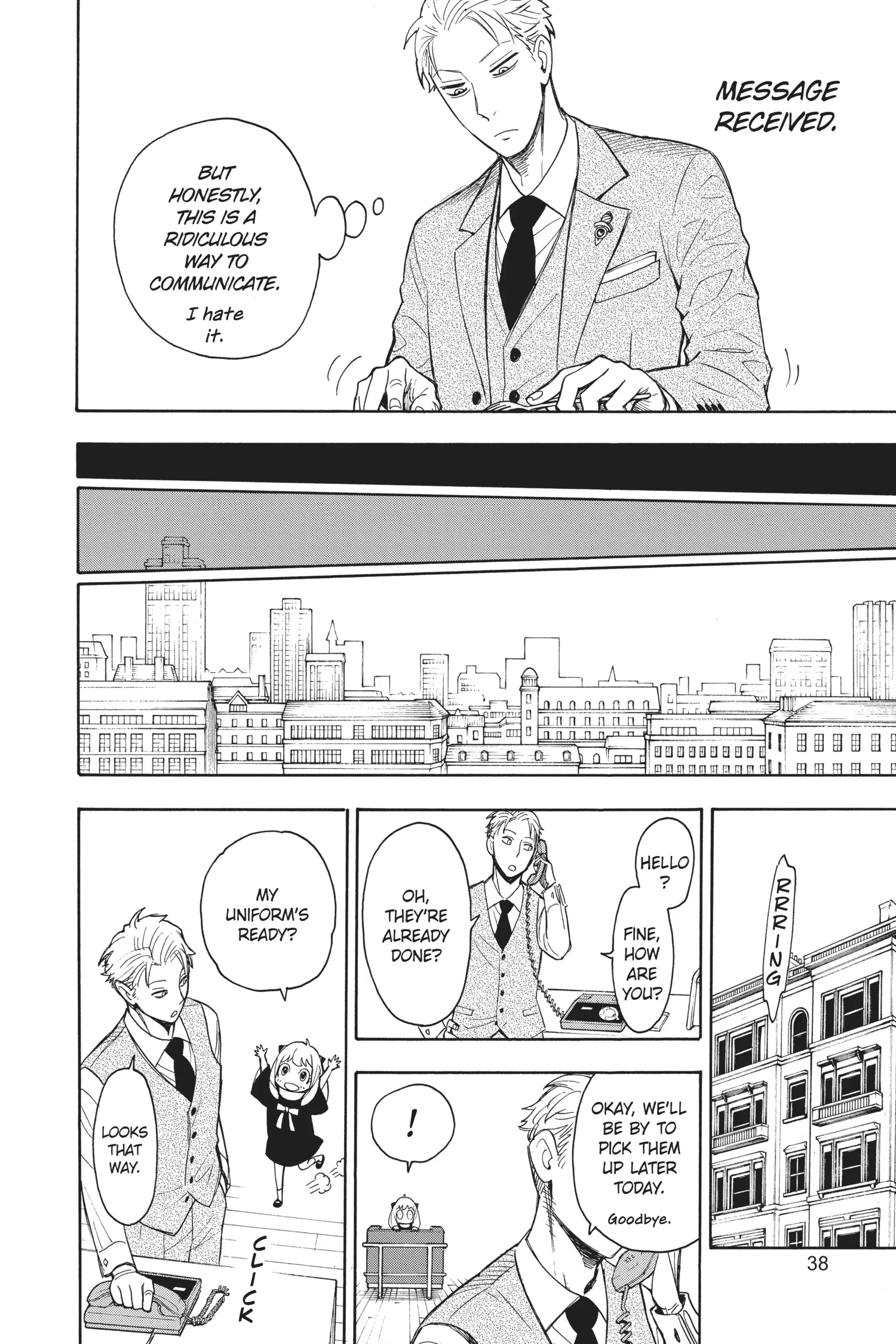 SPY x FAMILY Manga — Chapter Vol 2 — Page 36