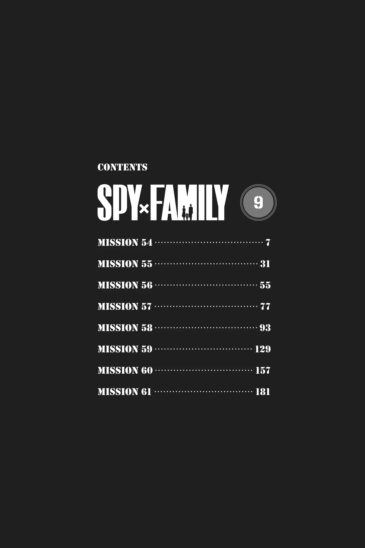 SPY x FAMILY Manga — Chapter Vol 9 — Page 7