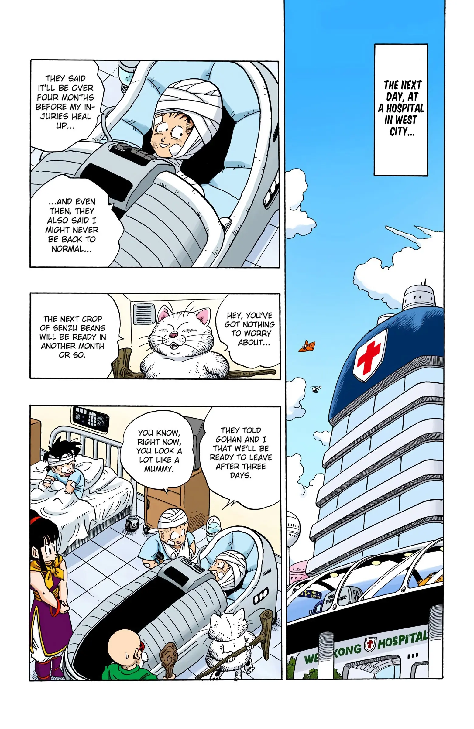 DBZ Saiyan Saga Colored Manga — Chapter 243 — Page 10