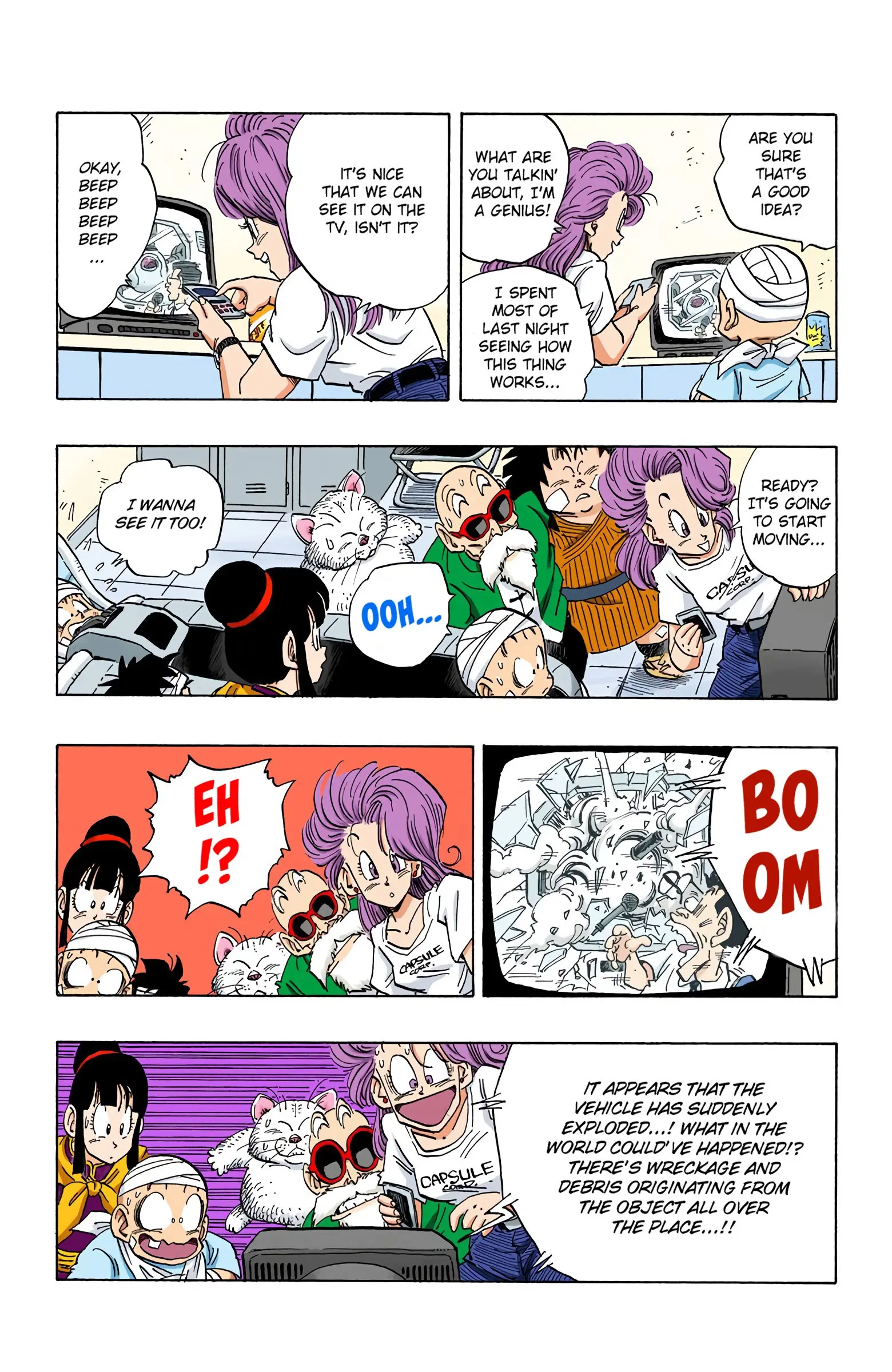 DBZ Saiyan Saga Colored Manga — Chapter 243 — Page 13