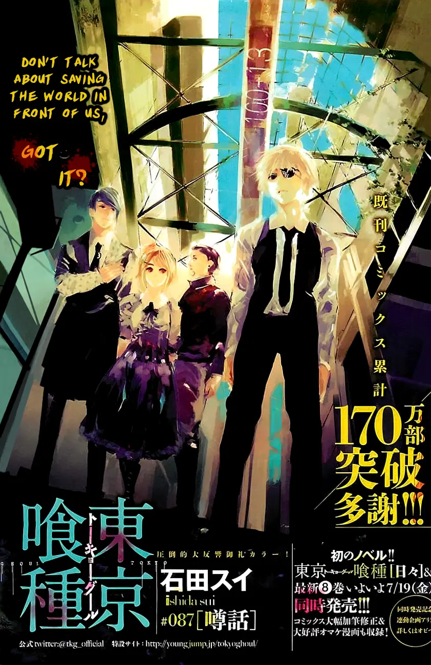 Tokyo Ghoul — Chapter 87 — Page 1