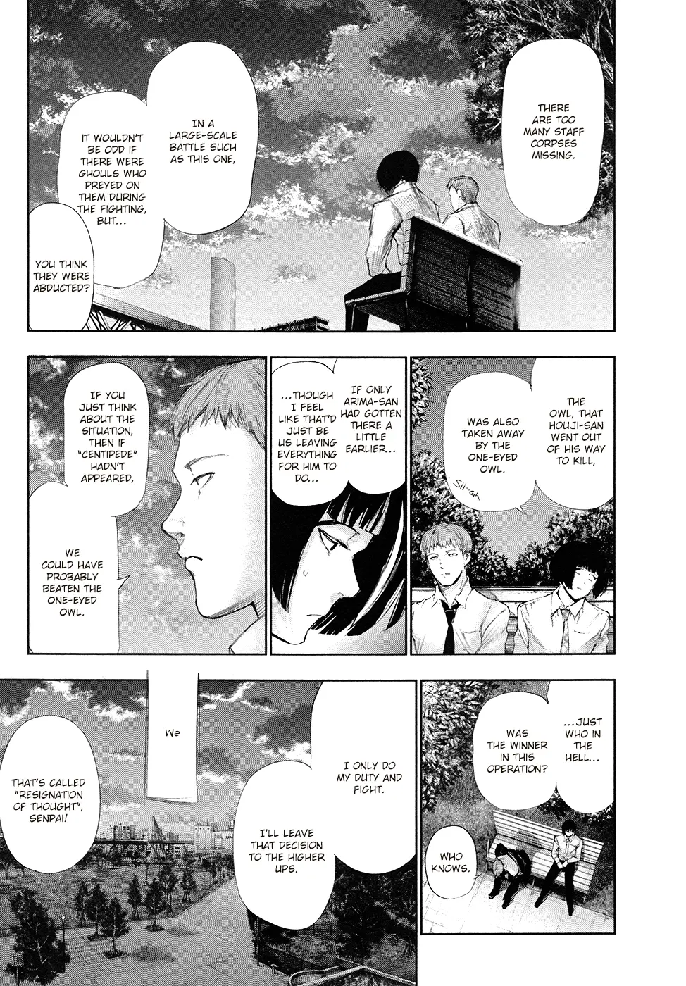Tokyo Ghoul — Chapter 143 END — Page 11