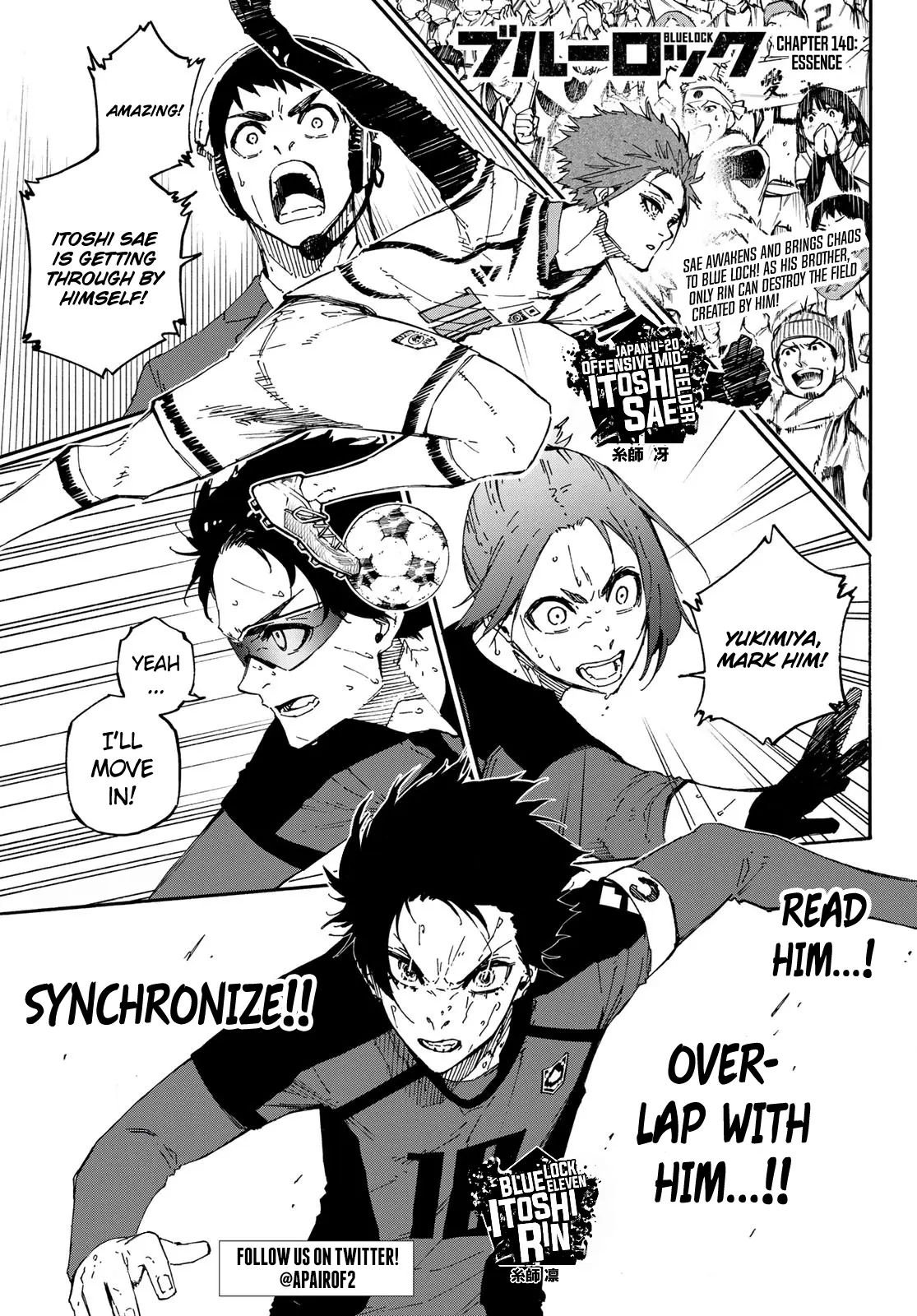 B Lock Manga — Chapter 140 — Page 2