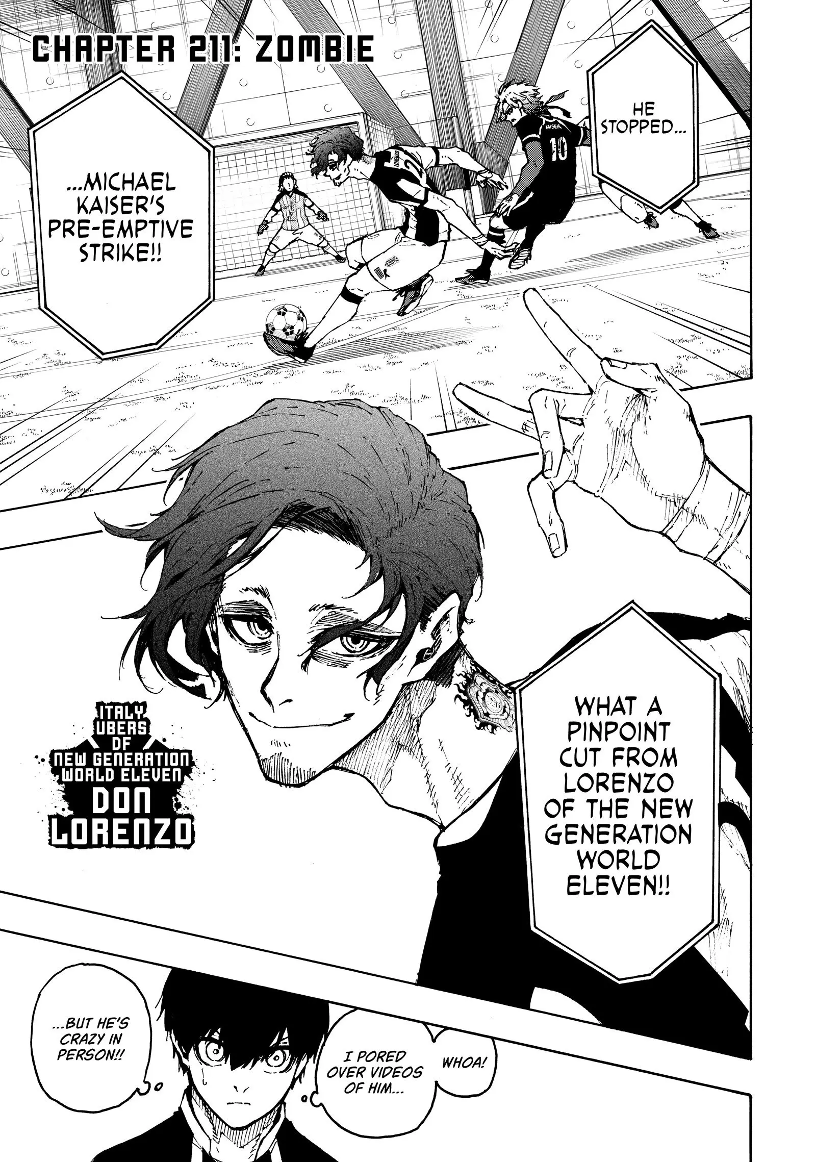 B Lock Manga — Chapter 211 — Page 1