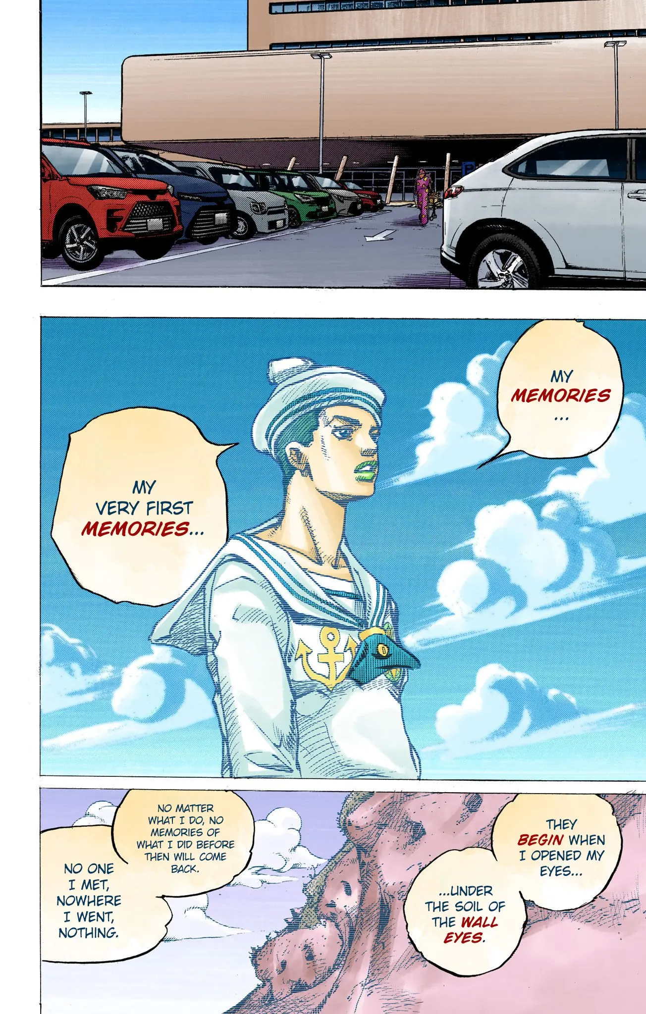 JoJo's Bizarre Adventure, Part 8: JoJolion Colored Manga — Chapter 110 END — Page 36