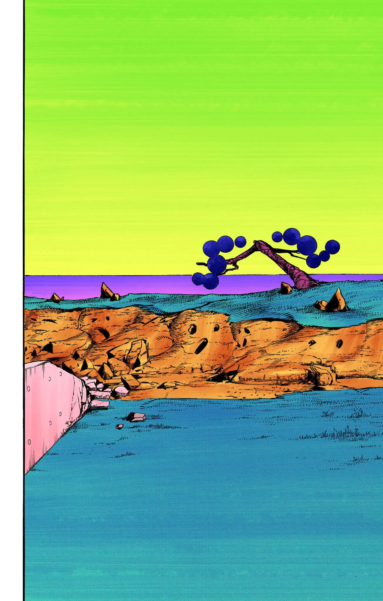 JoJo's Bizarre Adventure, Part 8: JoJolion Colored Manga — Chapter 110 END — Page 46