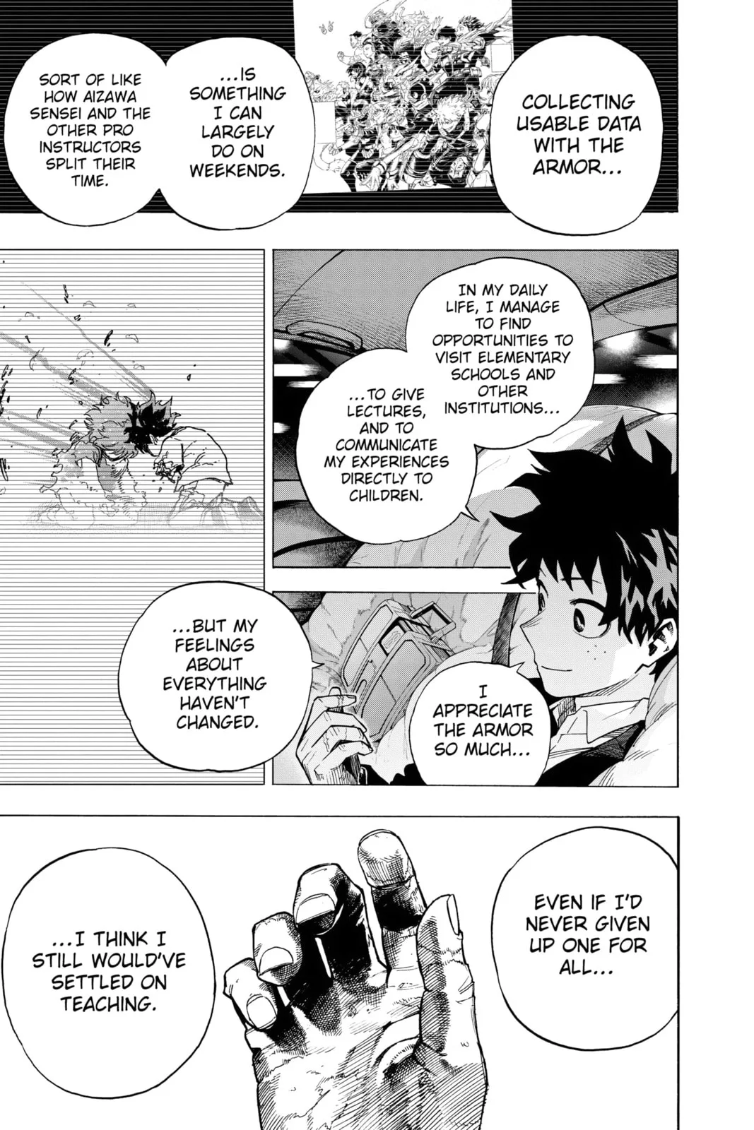 My Hero Academia — Chapter 431 END — Page 14