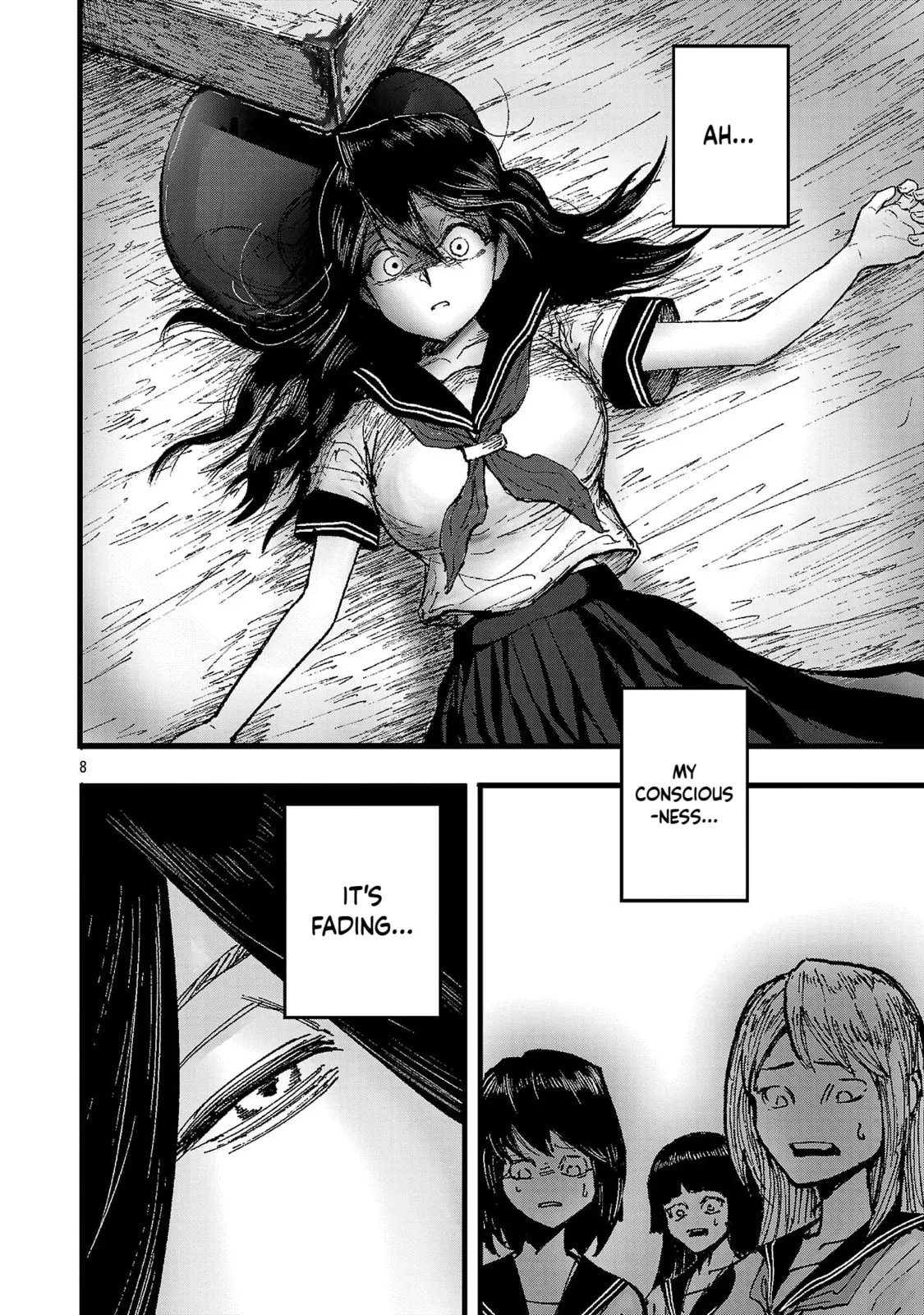 A Girl Awakens to Her "Talent for Slaughter" in Another World — Chapter 1 — Page 8