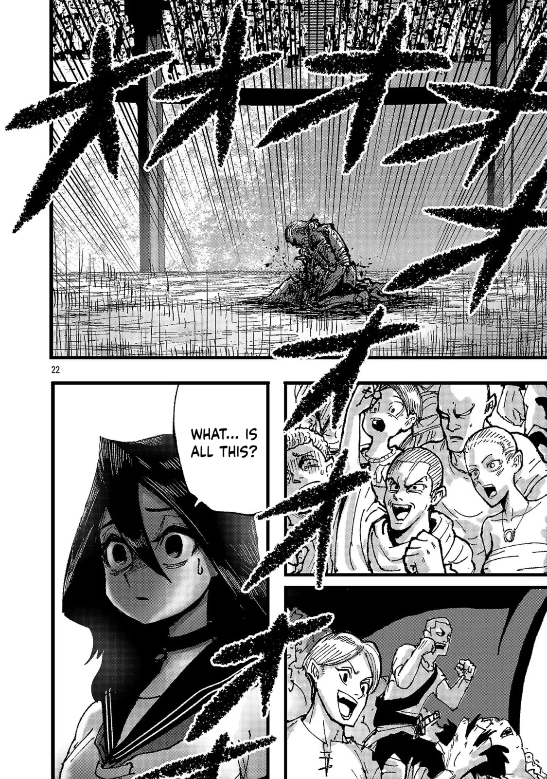 A Girl Awakens to Her "Talent for Slaughter" in Another World — Chapter 1 — Page 22