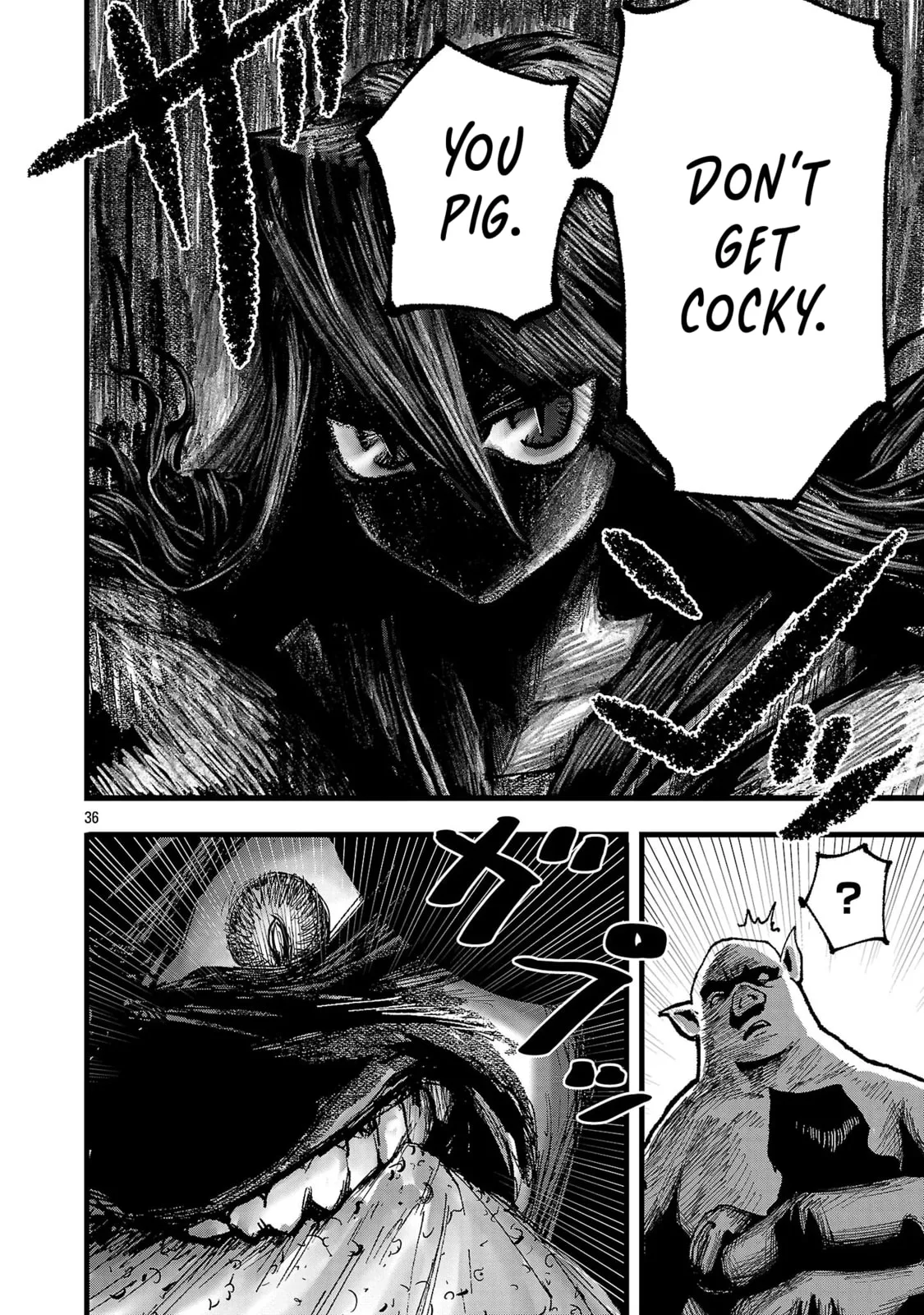 A Girl Awakens to Her "Talent for Slaughter" in Another World — Chapter 1 — Page 36