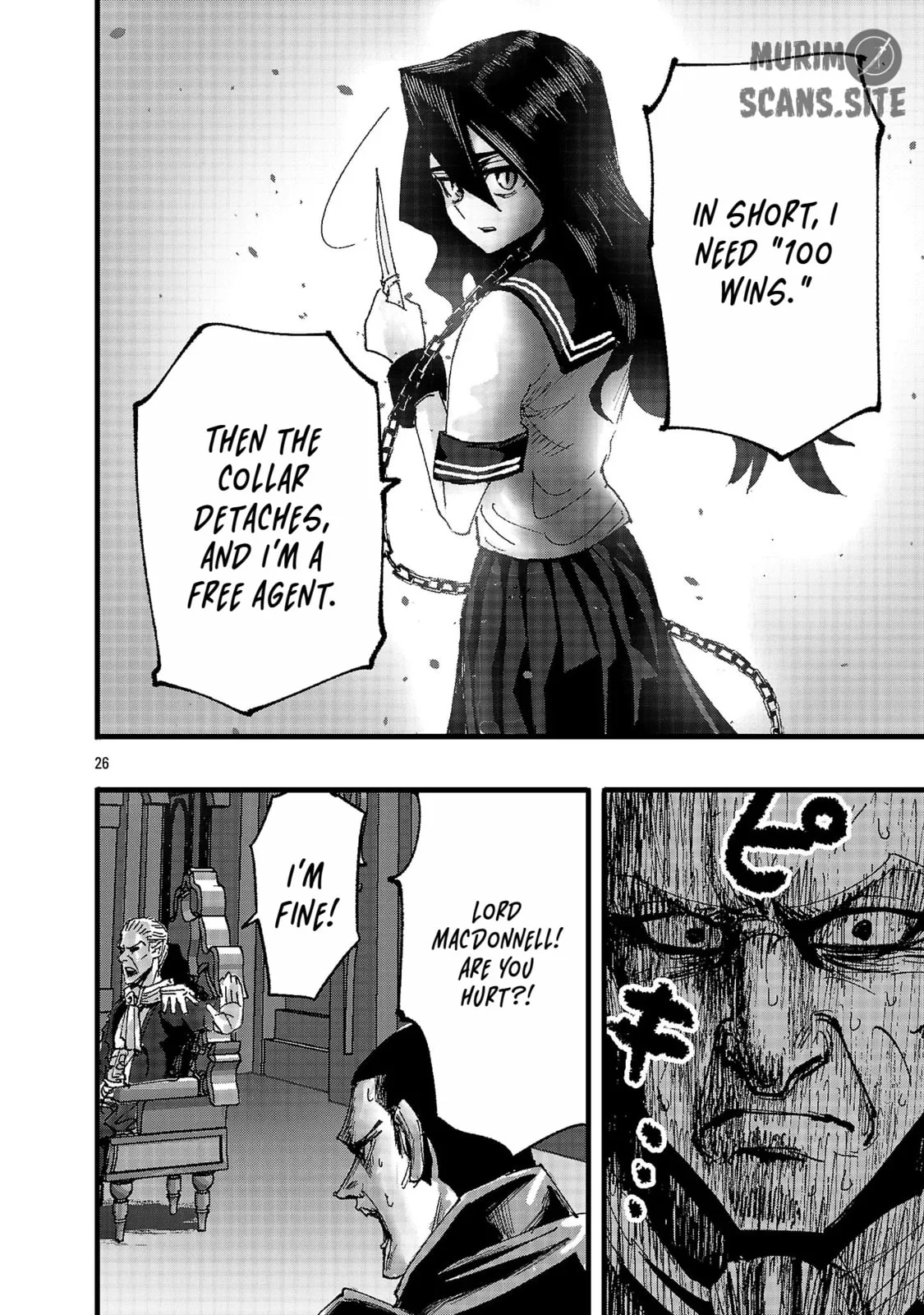 A Girl Awakens to Her "Talent for Slaughter" in Another World — Chapter 2 — Page 26
