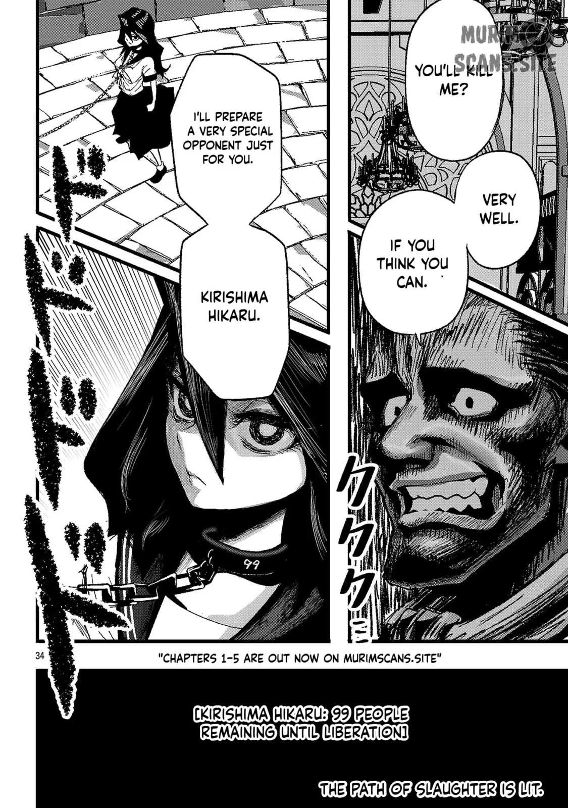 A Girl Awakens to Her "Talent for Slaughter" in Another World — Chapter 2 — Page 34