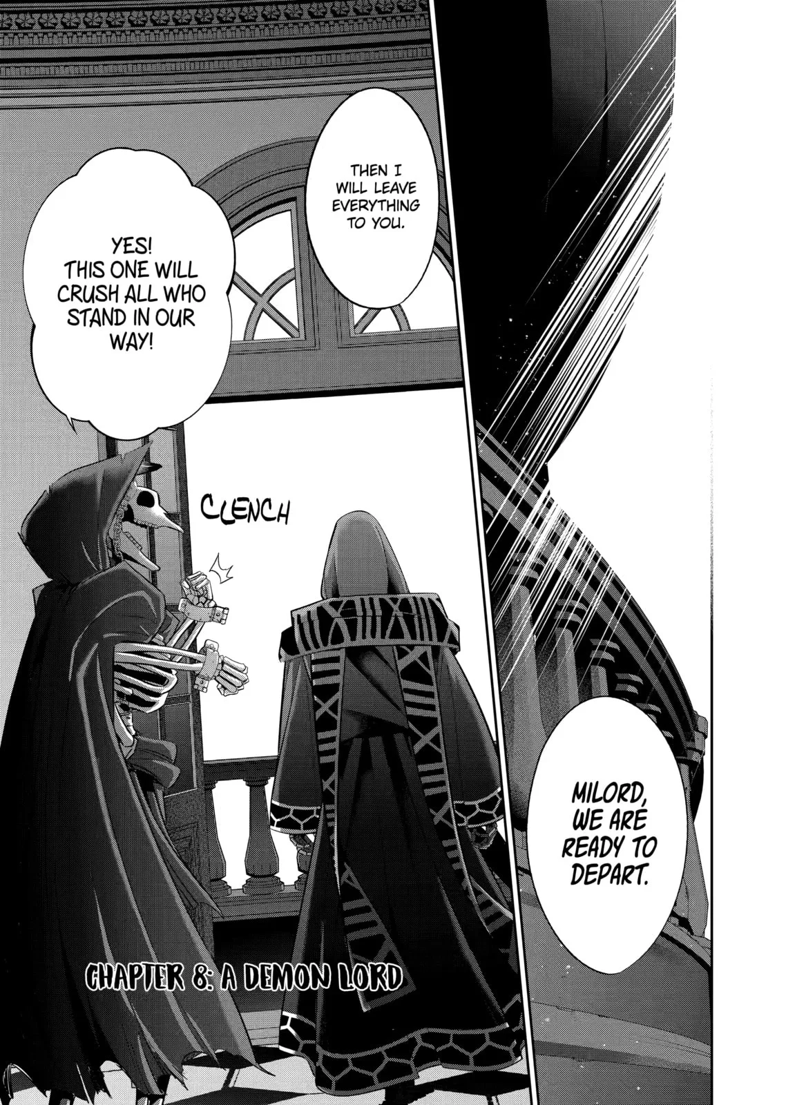 The Executed Sage Who Was Reincarnated as a Lich and Started an All-Out War — Chapter 8 — Page 1