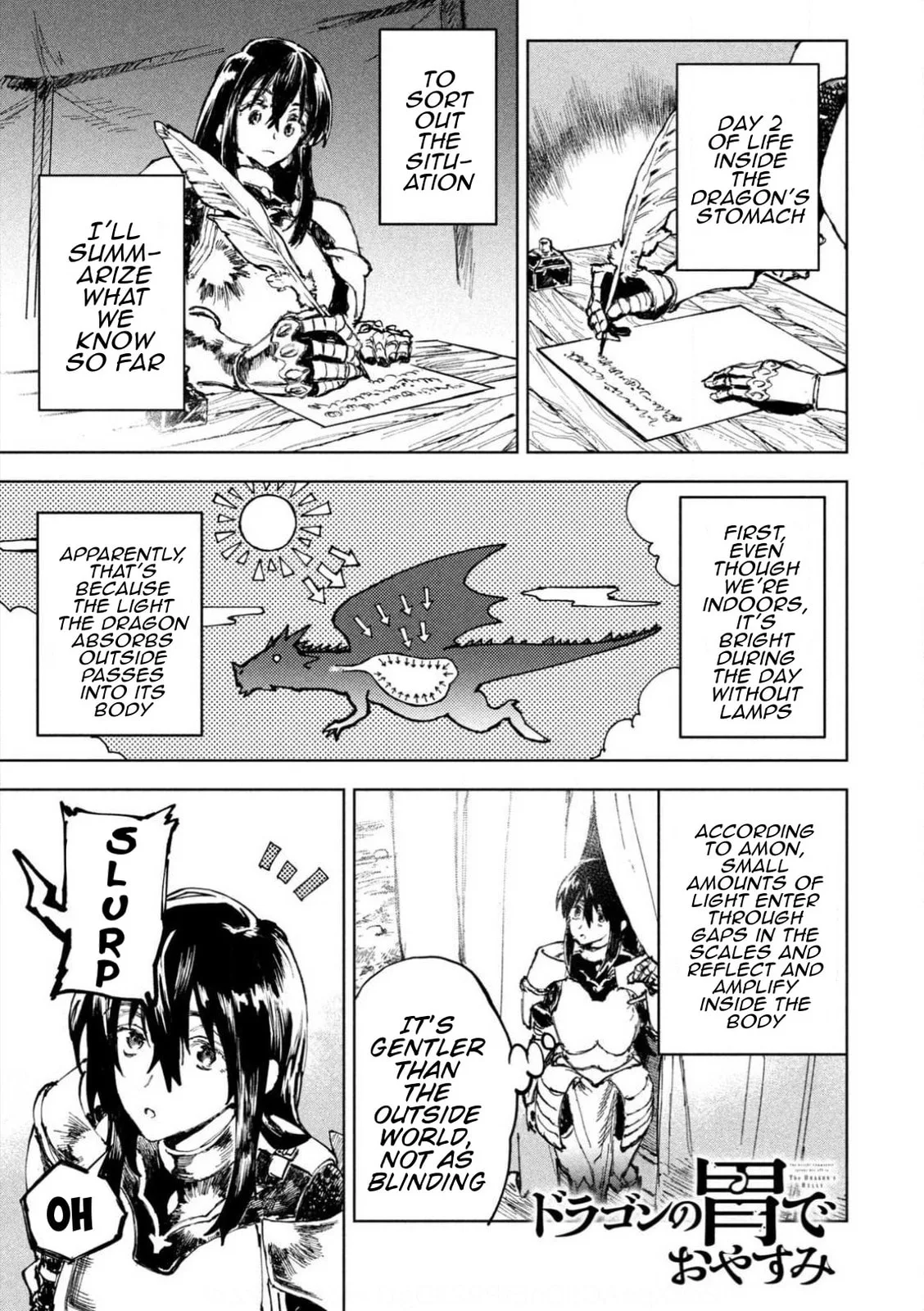 Days Off In The Dragon's Stomach — Chapter 2 — Page 1