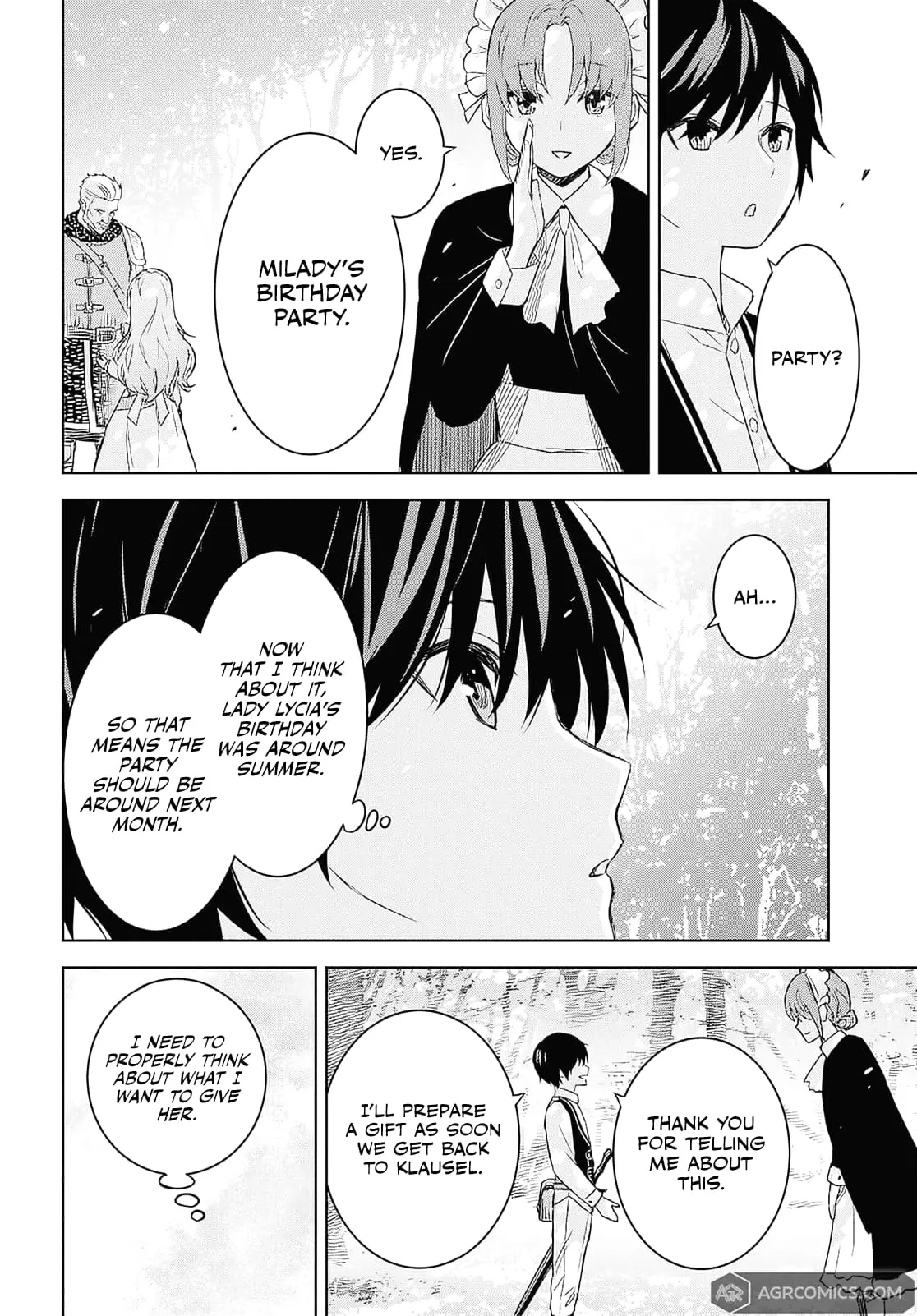 Monogatari no Kuromaku ni Tensei Shite — Chapter 24.1 — Page 8