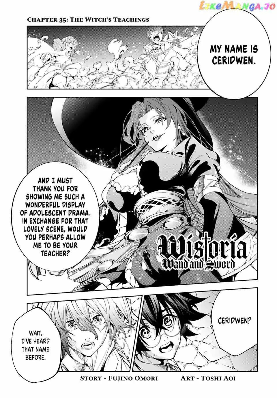 Wistoria: Wand and Sword — Chapter 35 — Page 1