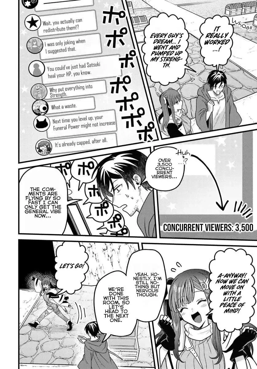 The Ex-Salaryman Monk’s Dungeon Funeral Livestream — Chapter 3 — Page 5