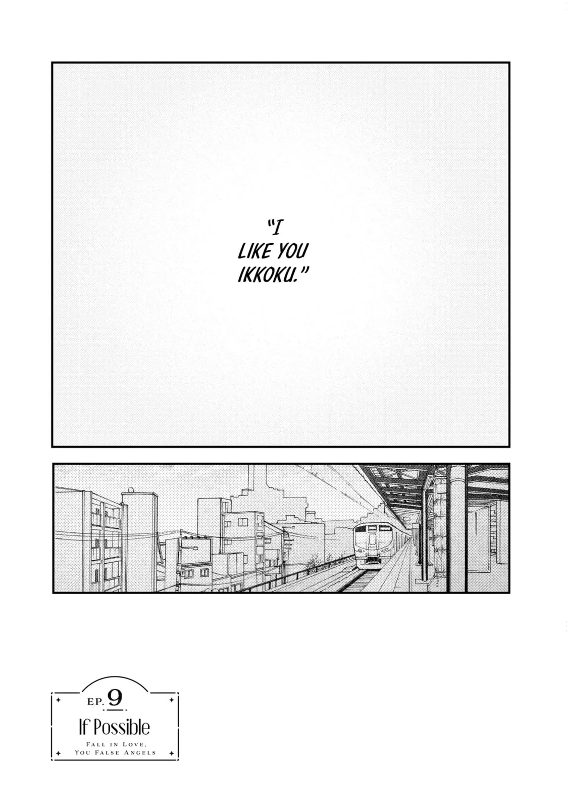 Fall in Love, You False Angels — Chapter 9 — Page 1