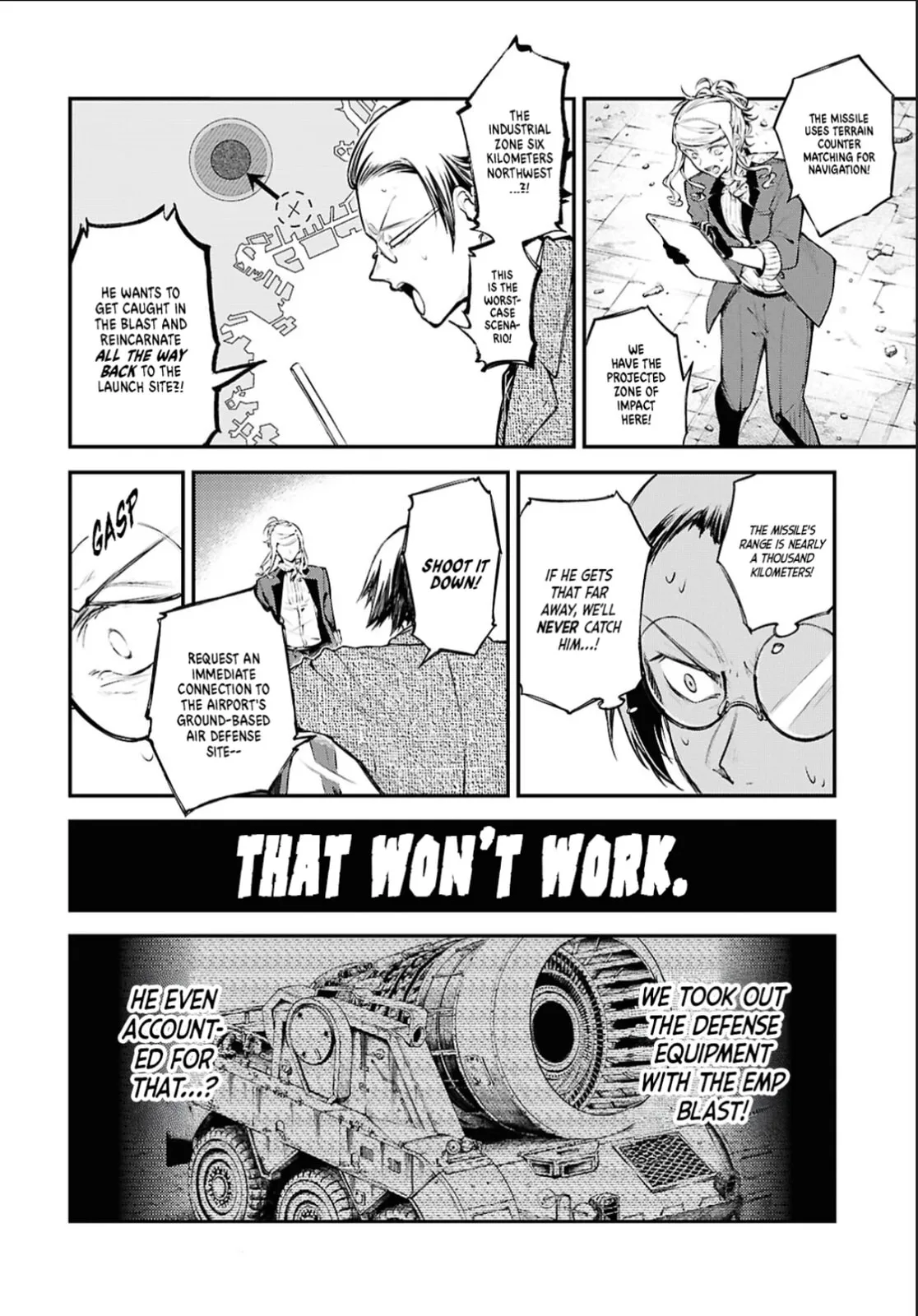 Bungo Stray Dogs — Chapter 129 — Page 8