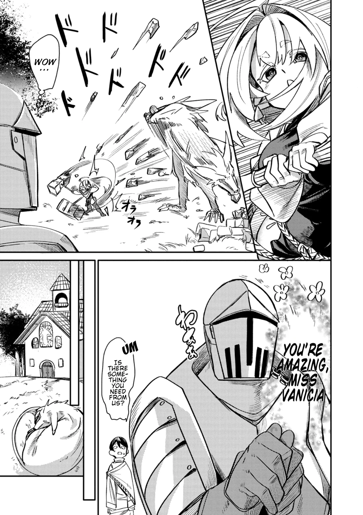 The Elf Picked Up a Heavy Knight. — Chapter 1 — Page 17