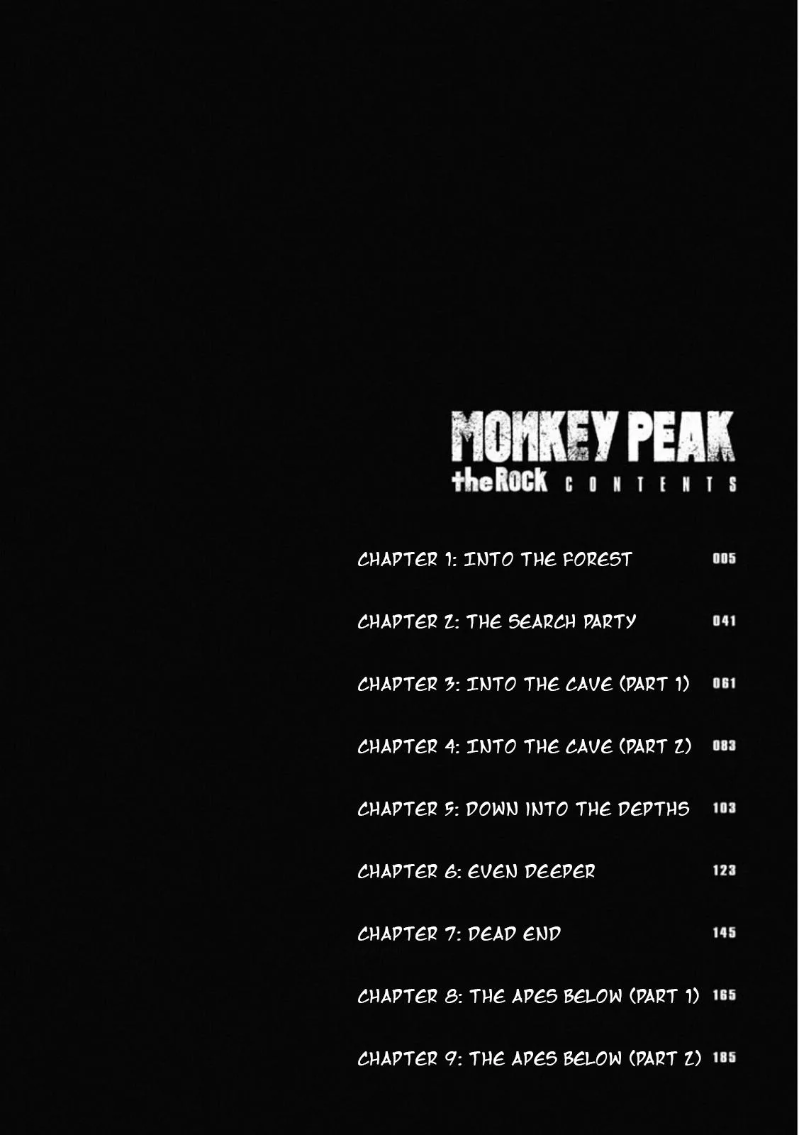 Monkey Peak the Rock — Chapter 1 — Page 6
