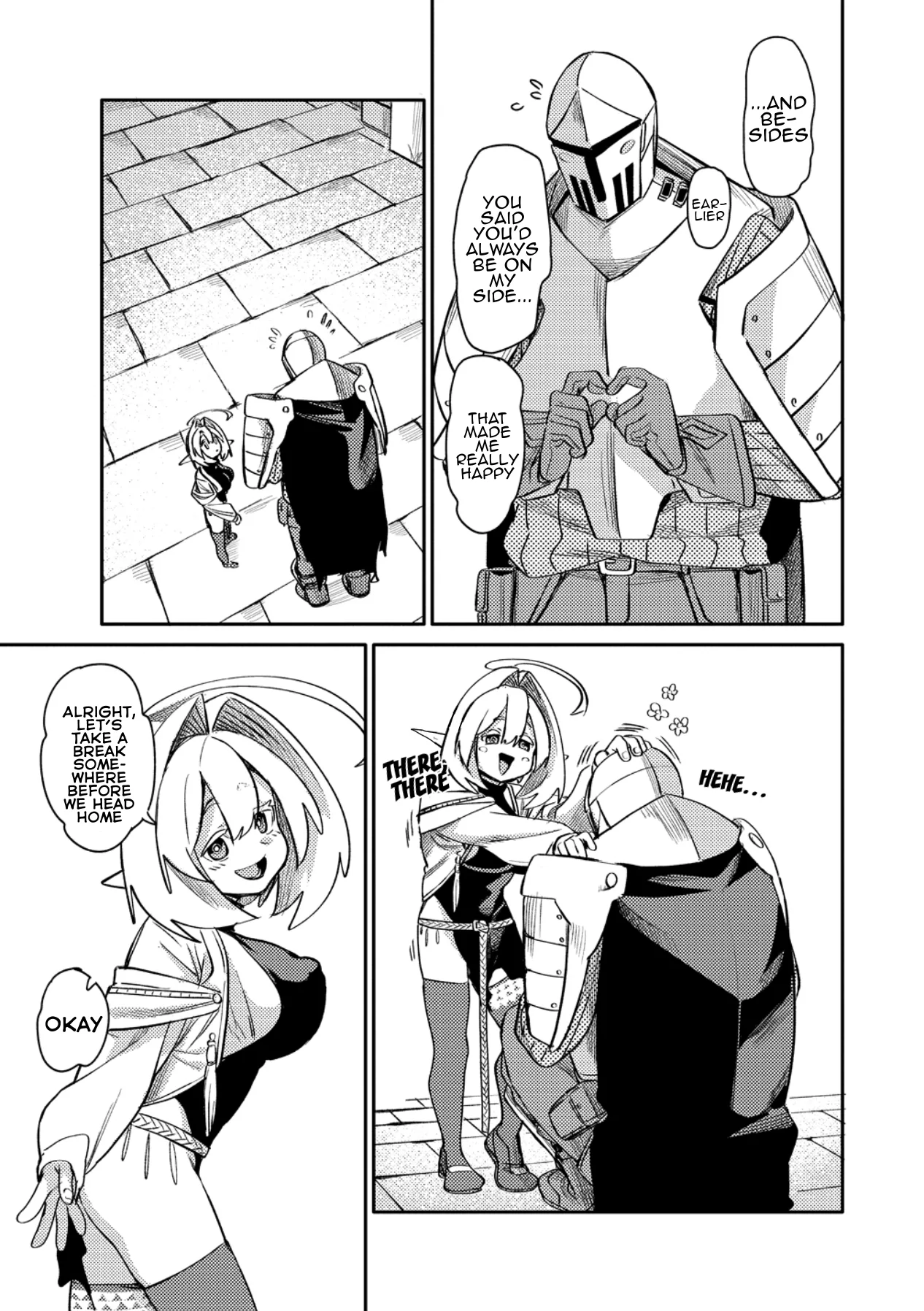 The Elf Picked Up a Heavy Knight. — Chapter 2 — Page 17