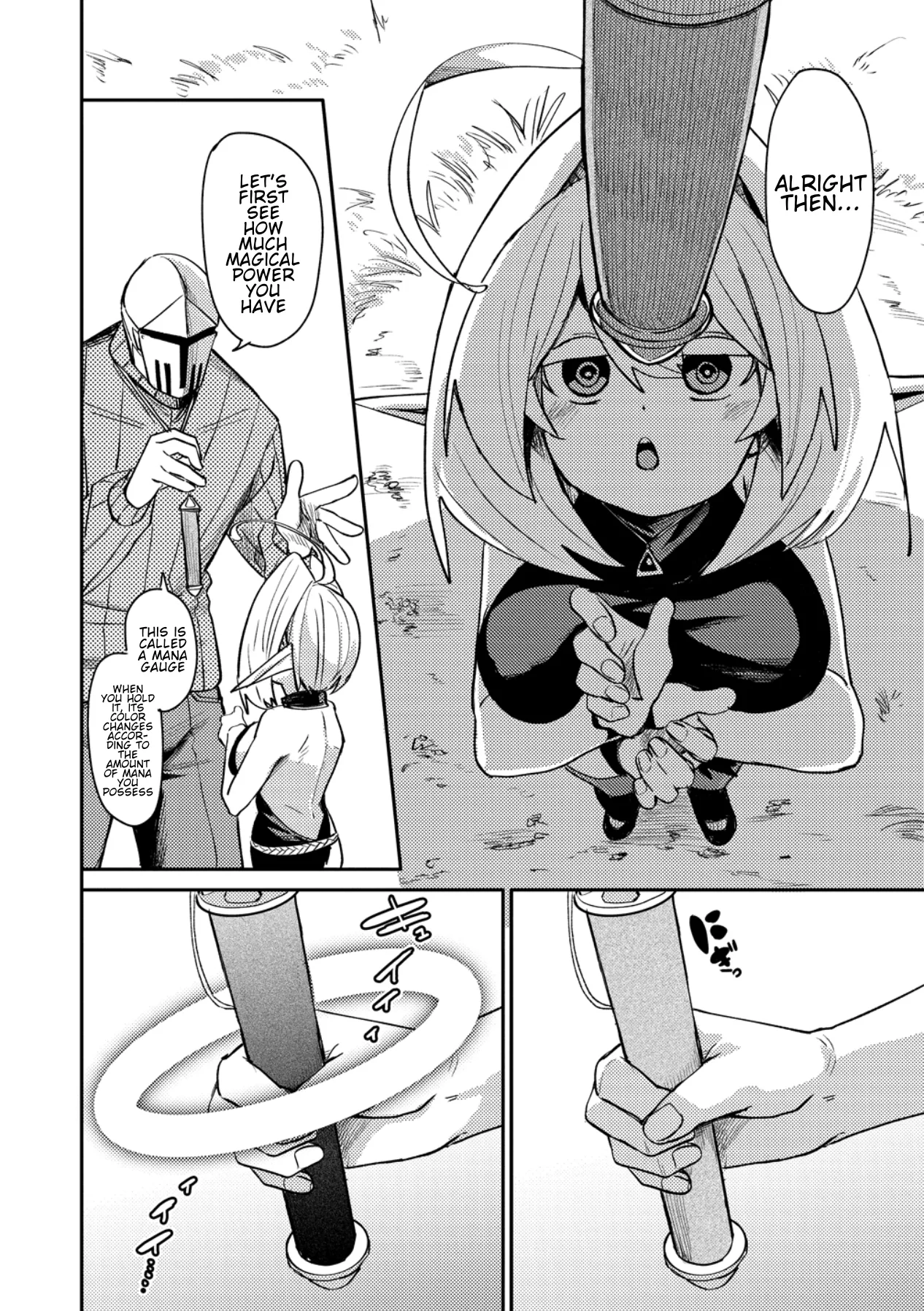 The Elf Picked Up a Heavy Knight. — Chapter 3 — Page 6
