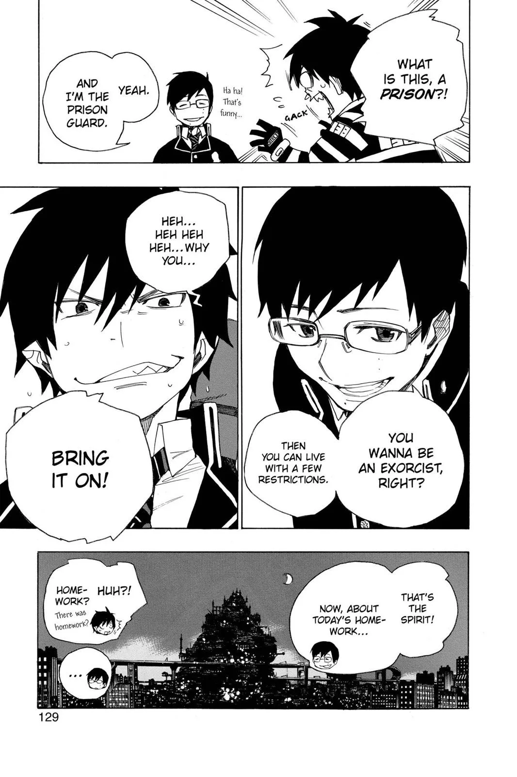 Blue Exorcist — Chapter 2 — Page 56