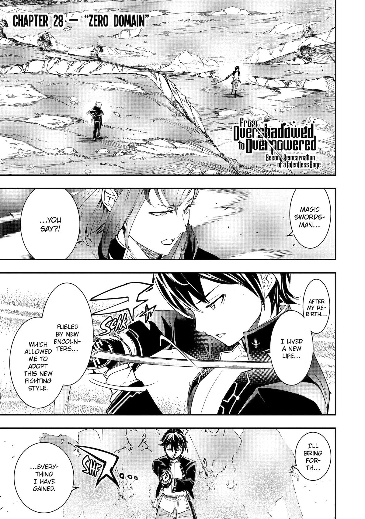 From Overshadowed to Overpowered: Second Reincarnation of a Talentless Sage — Chapter 28 — Page 1