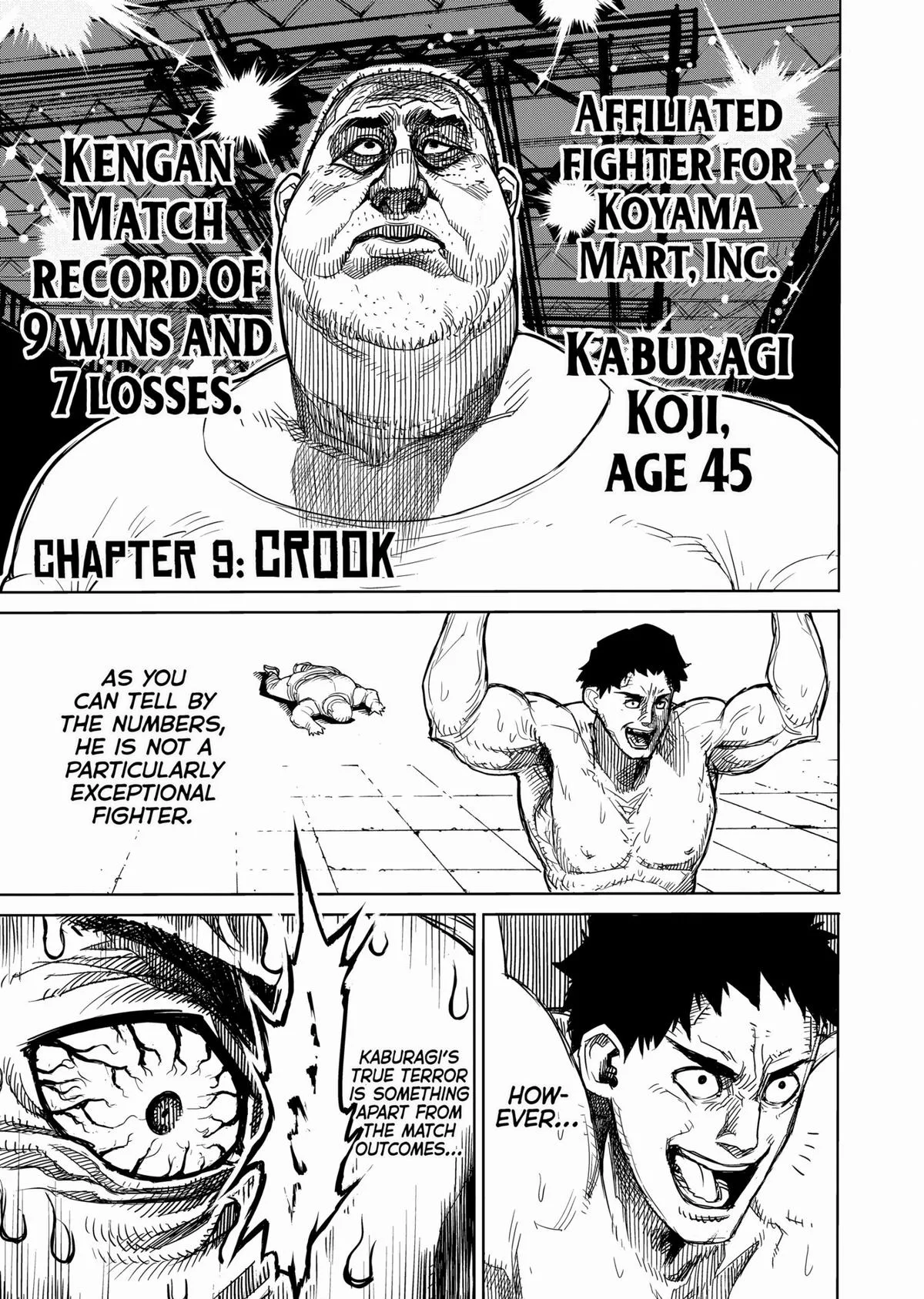 Kengan Ashura — Chapter 9 — Page 1