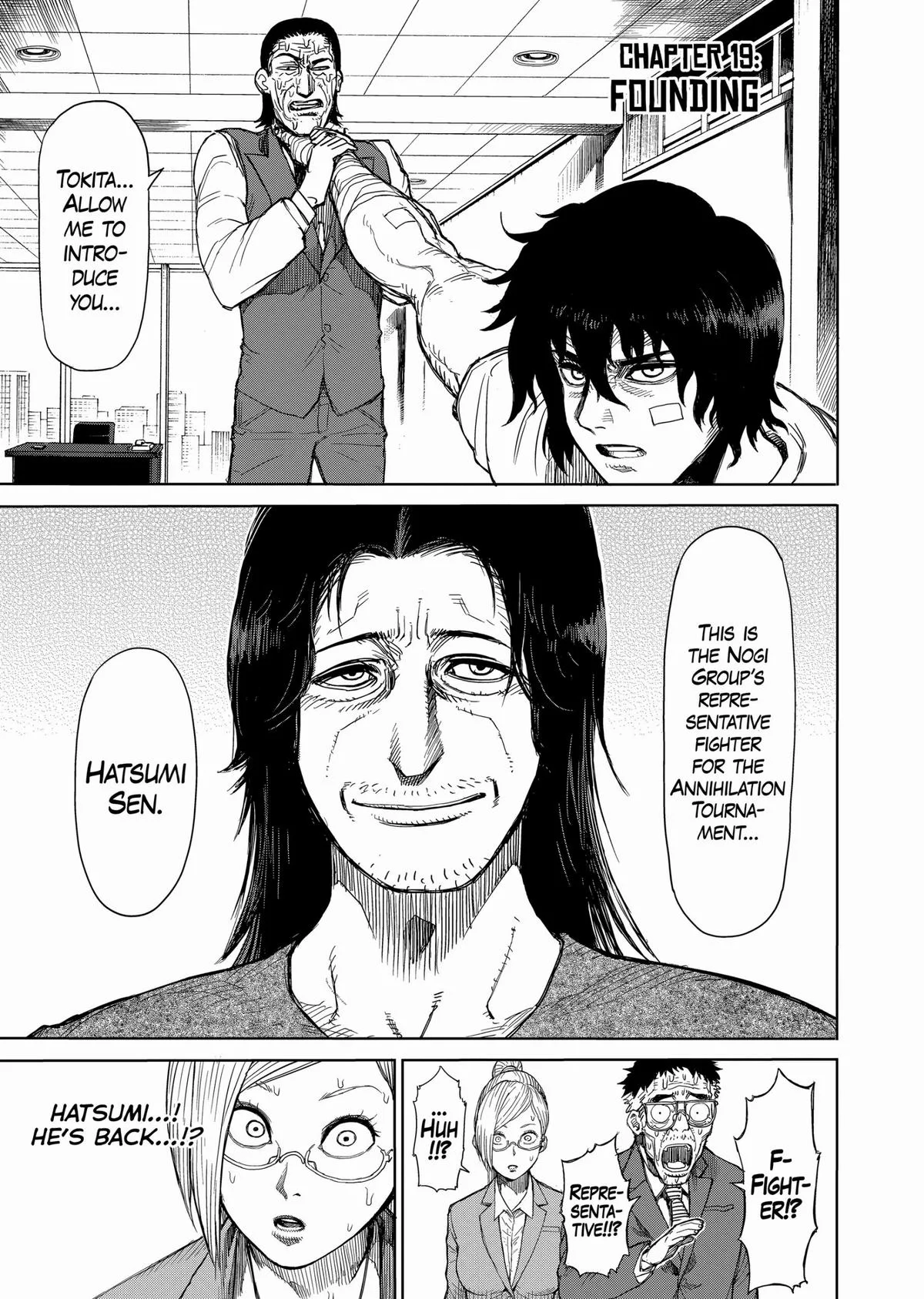 Kengan Ashura — Chapter 19 — Page 1