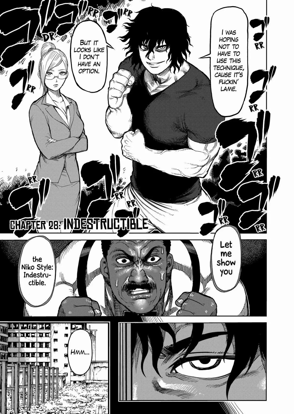 Kengan Ashura — Chapter 28 — Page 1