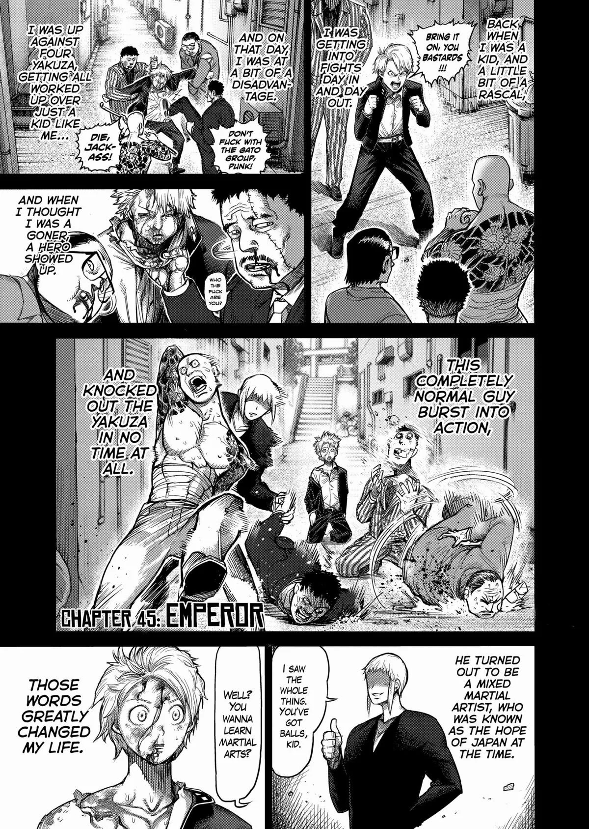 Kengan Ashura — Chapter 45 — Page 1