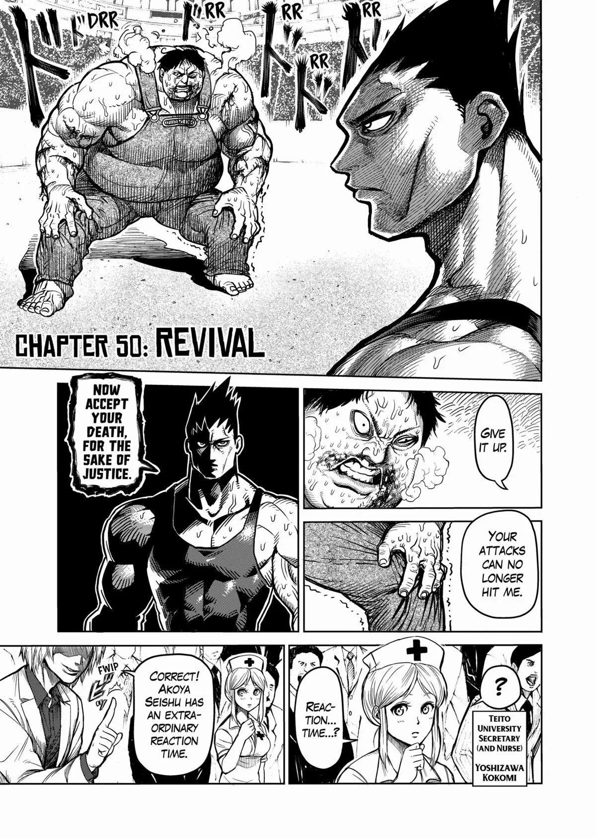 Kengan Ashura — Chapter 50 — Page 1