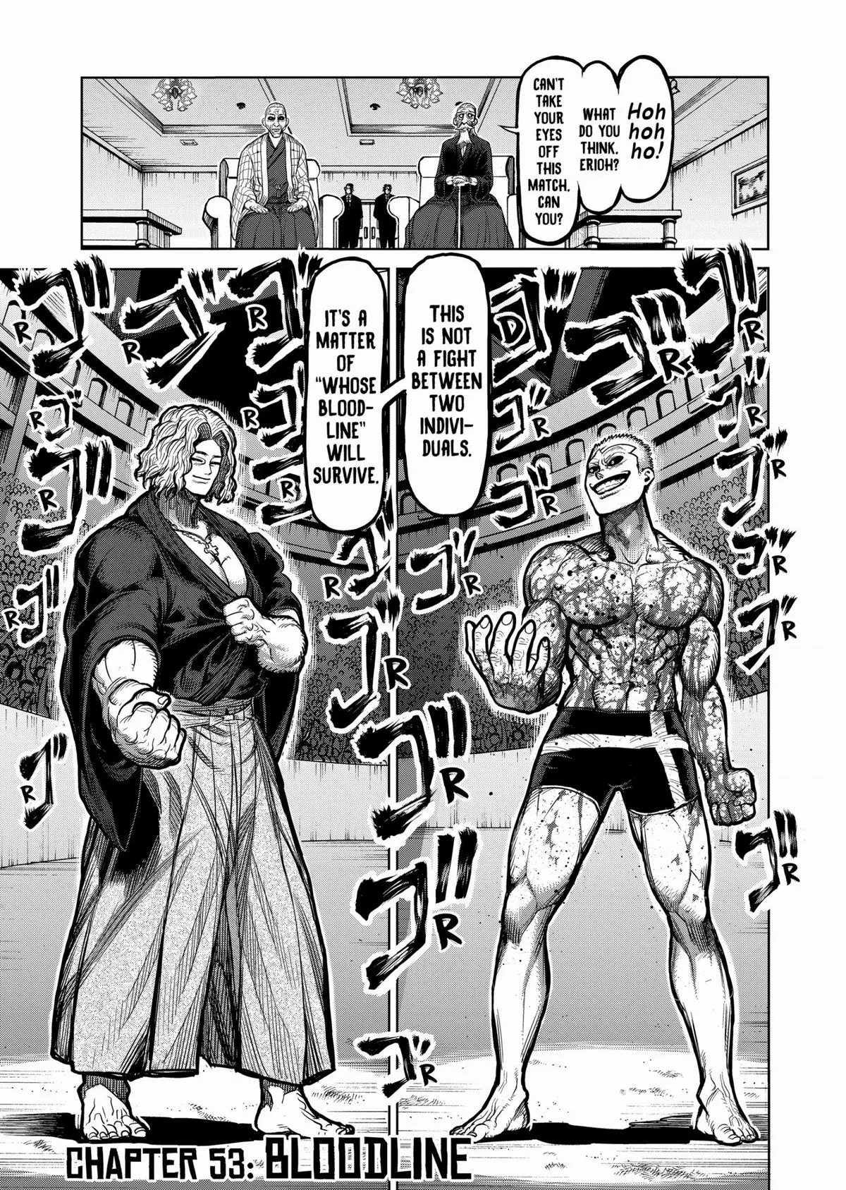 Kengan Ashura — Chapter 53 — Page 1