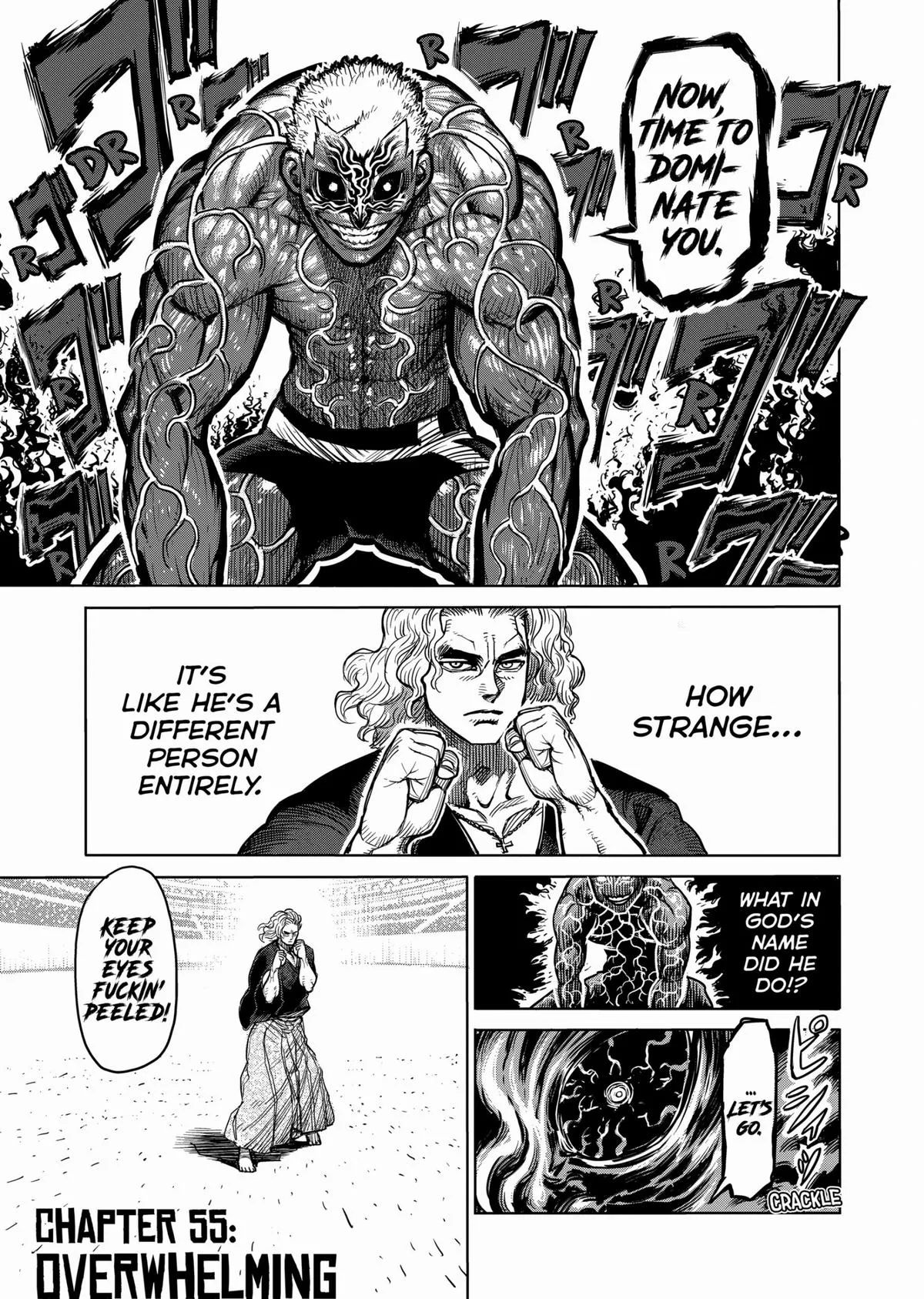 Kengan Ashura — Chapter 55 — Page 1