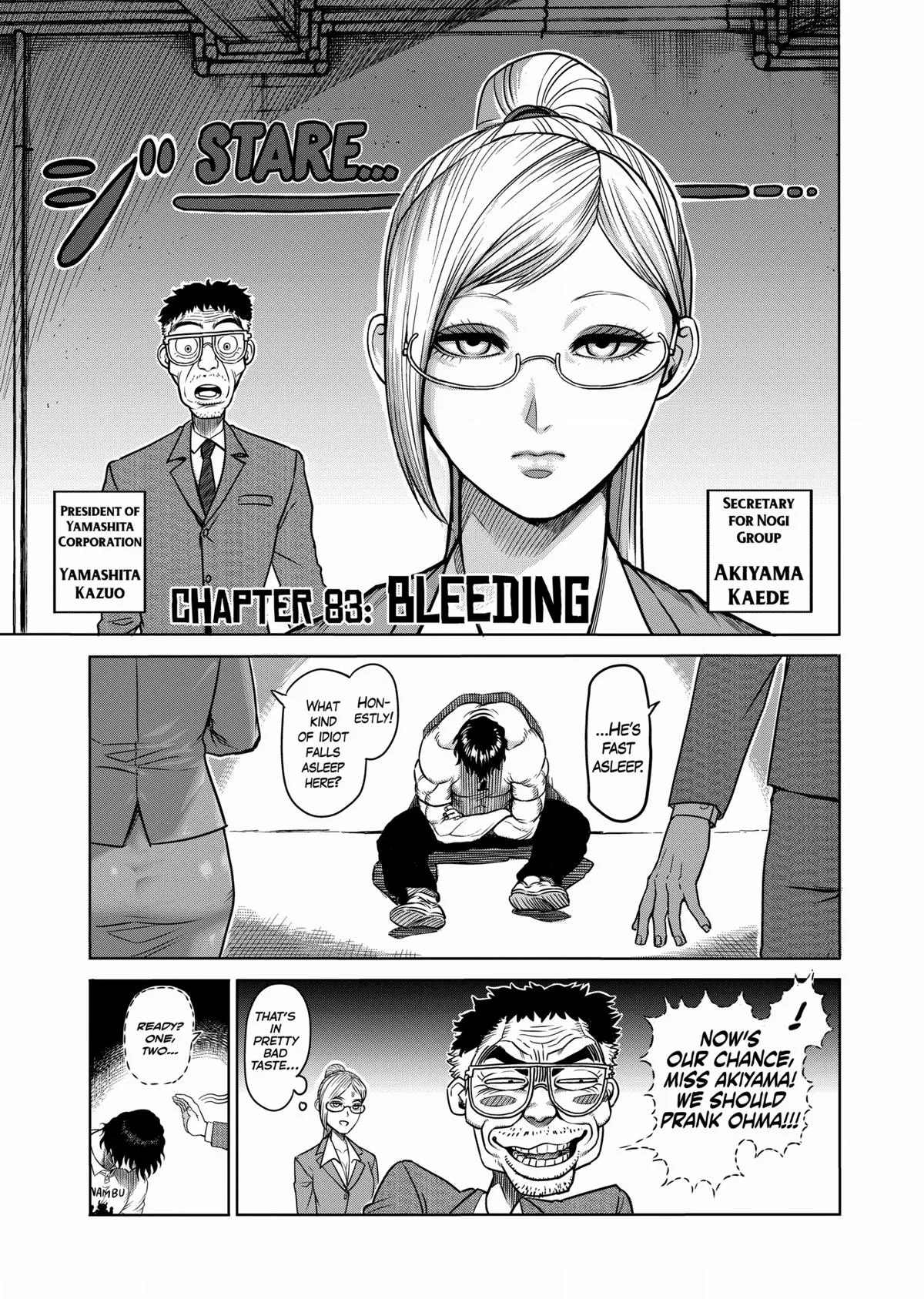 Kengan Ashura — Chapter 83 — Page 1