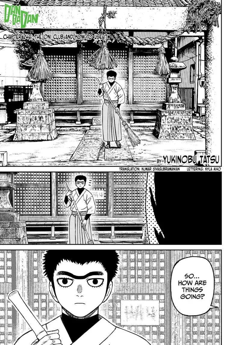 Dandadan Manga — Chapter 246 — Page 1