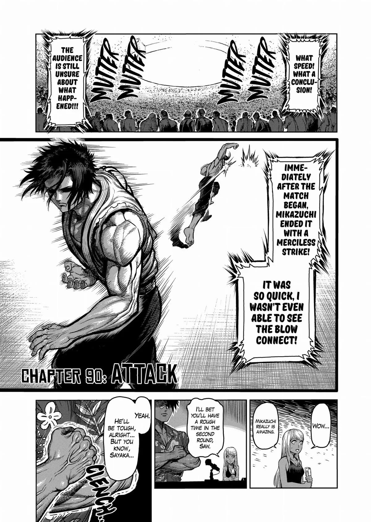 Kengan Ashura — Chapter 90 — Page 1