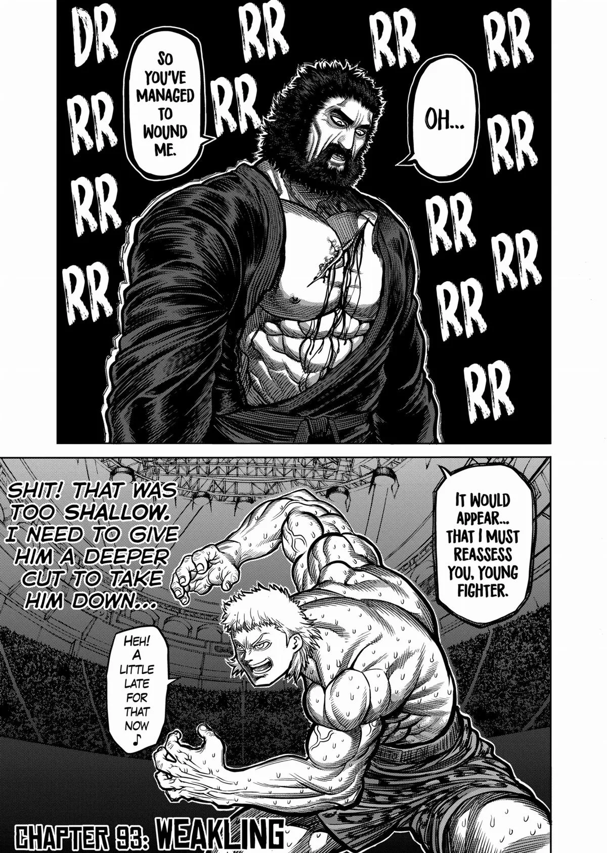 Kengan Ashura — Chapter 93 — Page 1