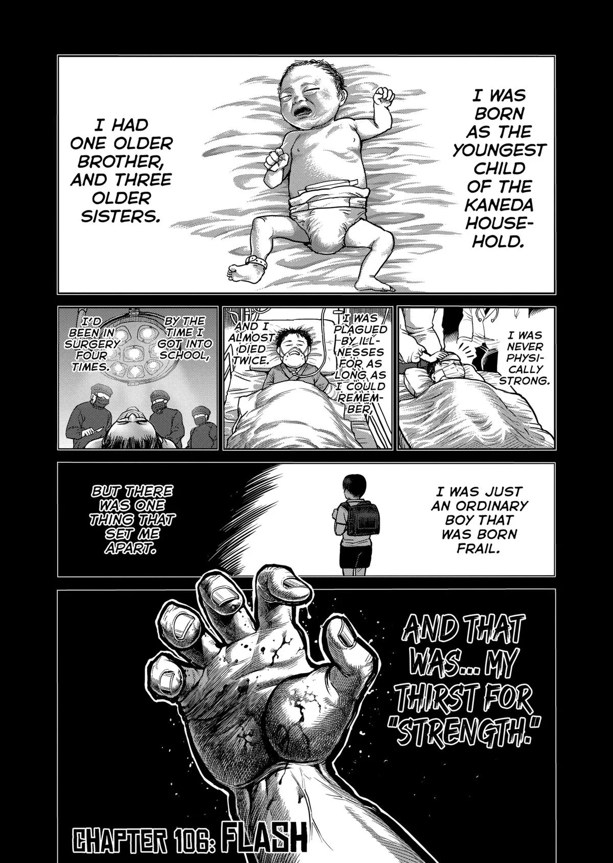Kengan Ashura — Chapter 106 — Page 1