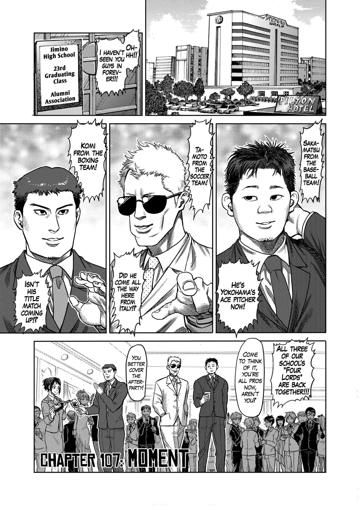Kengan Ashura — Chapter 107 — Page 1