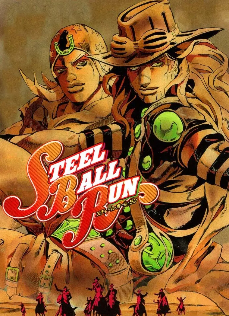 JoJo's Bizarre Adventure Steel Ball Run Colored Manga cover