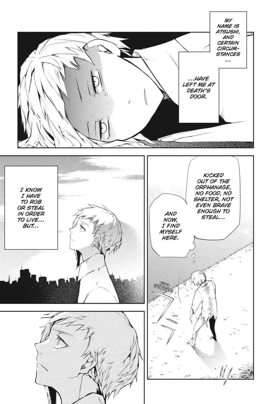 Bungo Stray Dogs, chapter 1, page 4