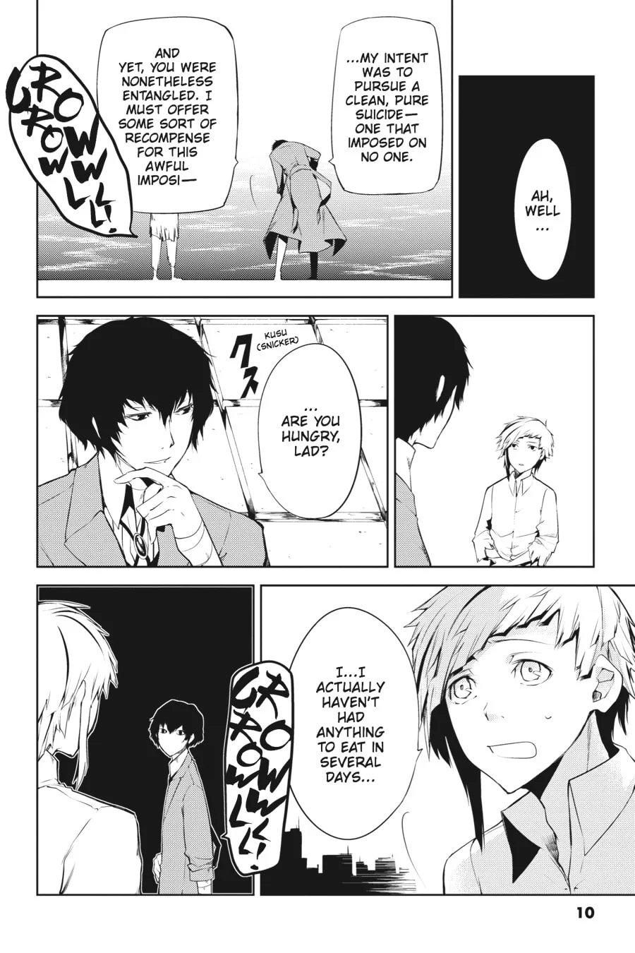 Bungo Stray Dogs, chapter 1, page 9