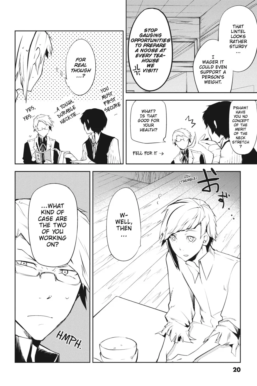 Bungo Stray Dogs, chapter 1, page 19