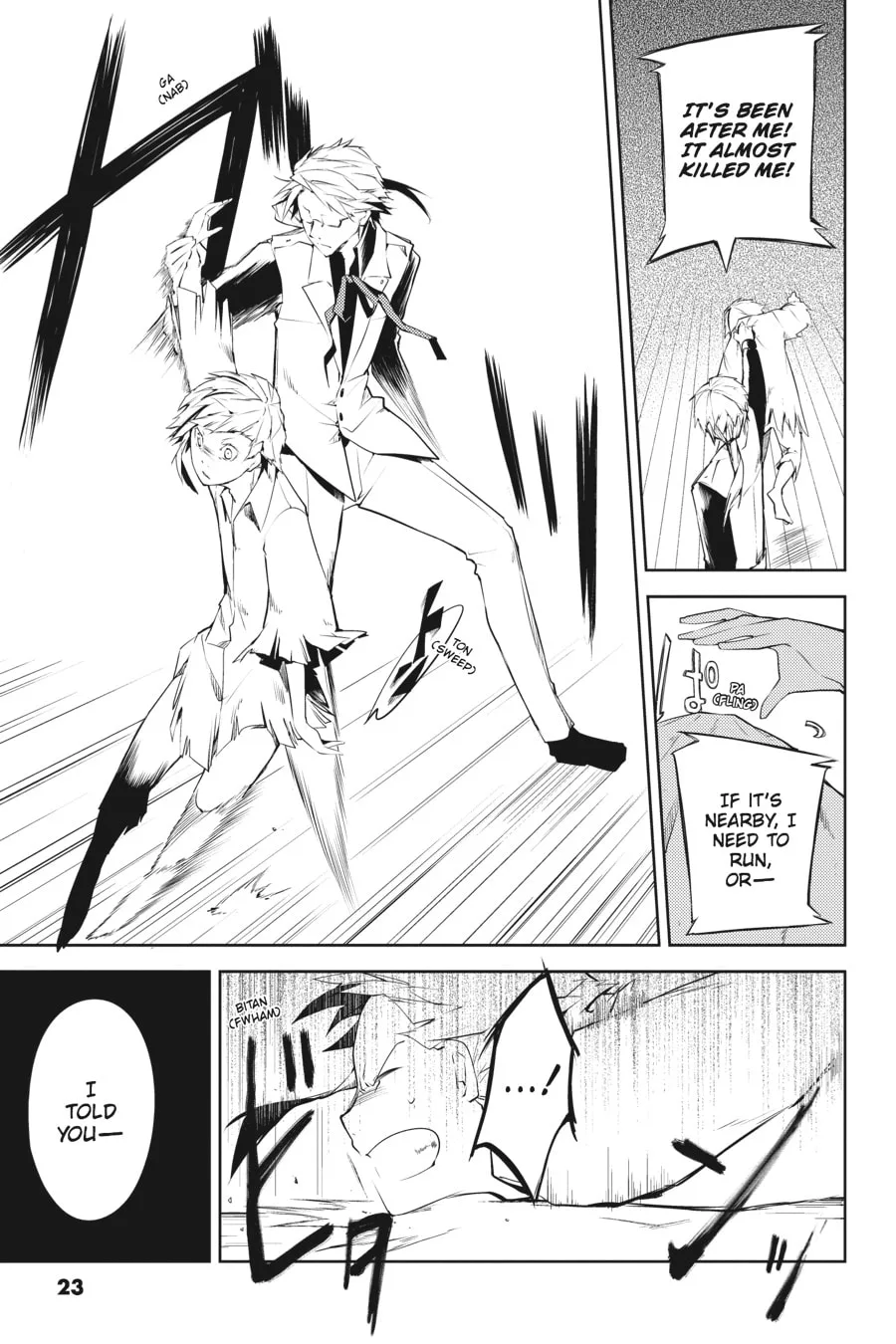 Bungo Stray Dogs, chapter 1, page 22