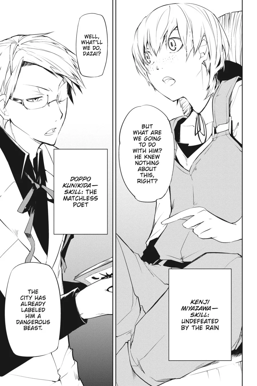 Bungo Stray Dogs, chapter 1, page 33