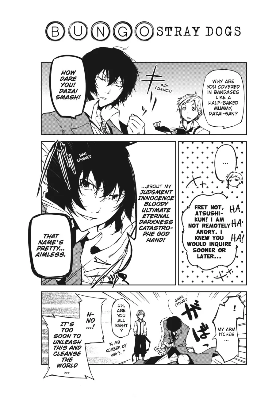 Bungo Stray Dogs, chapter 4, page 44