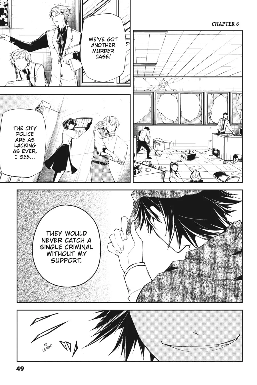 Bungo Stray Dogs, chapter 6, page 1